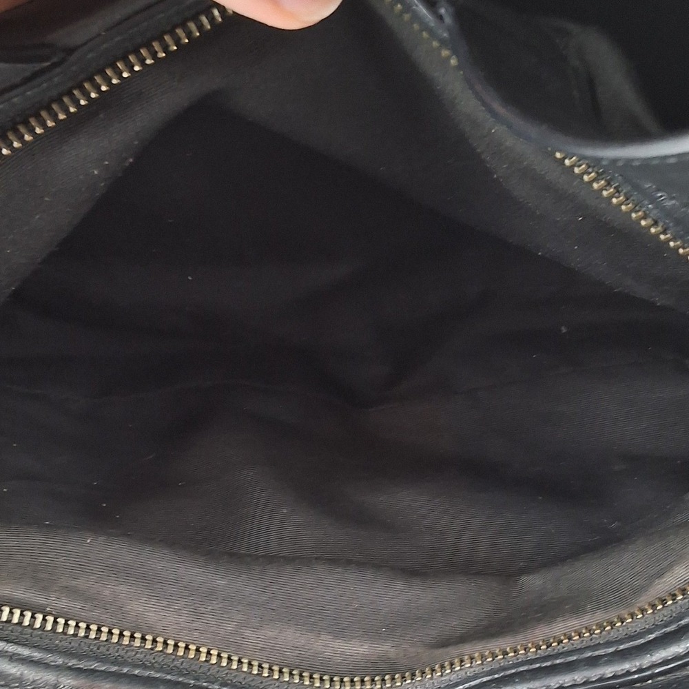 Coach Harley Hobo Bag Geometric Colorblock Leather Shoulder Handbag F57500 - Picture 6 of 8